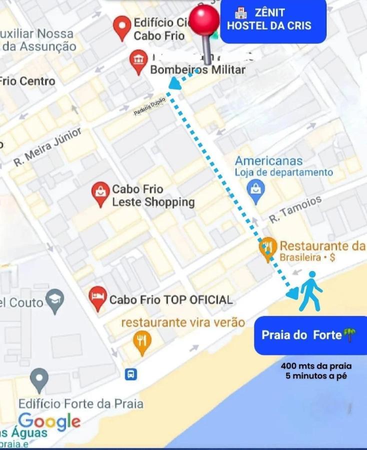 Zenit Hostel Da Cris 卡波布里奥 外观 照片